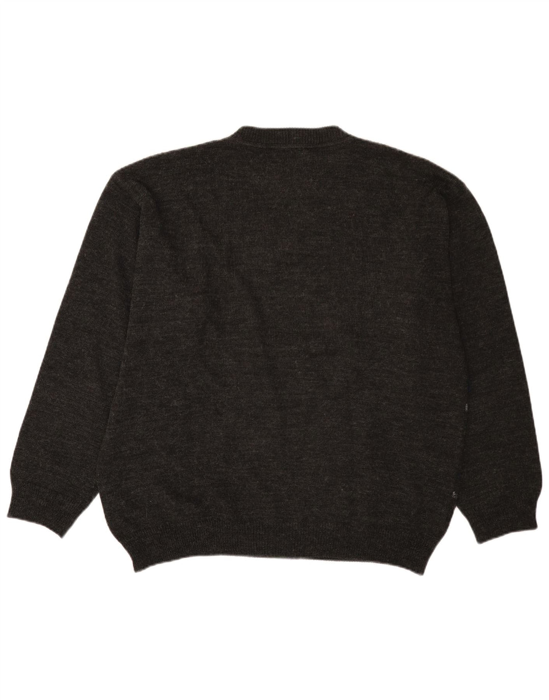 BEXLEYS Ανδρικό πουλόβερ με λαιμόκοψη XL γκρι ριγέ πολυακρυλικό