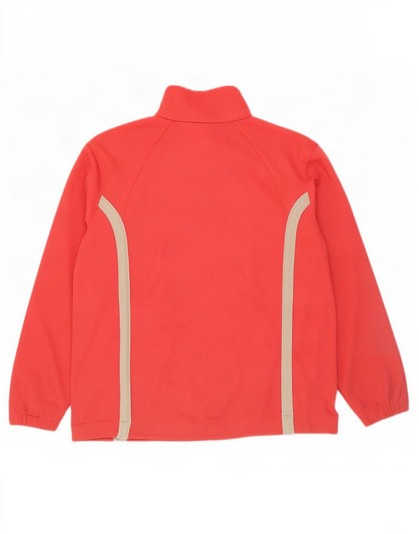 Diadora Γυναικεία αθλητική φόρμα Top Jacket UK 12 Medium Red Colourblock Polyester