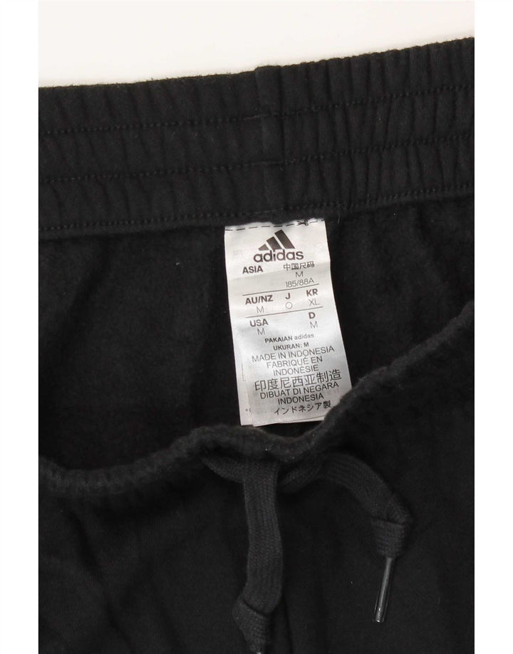 Ανδρική αθλητική φόρμα Adidas, μεσαίο μαύρο βαμβακερό