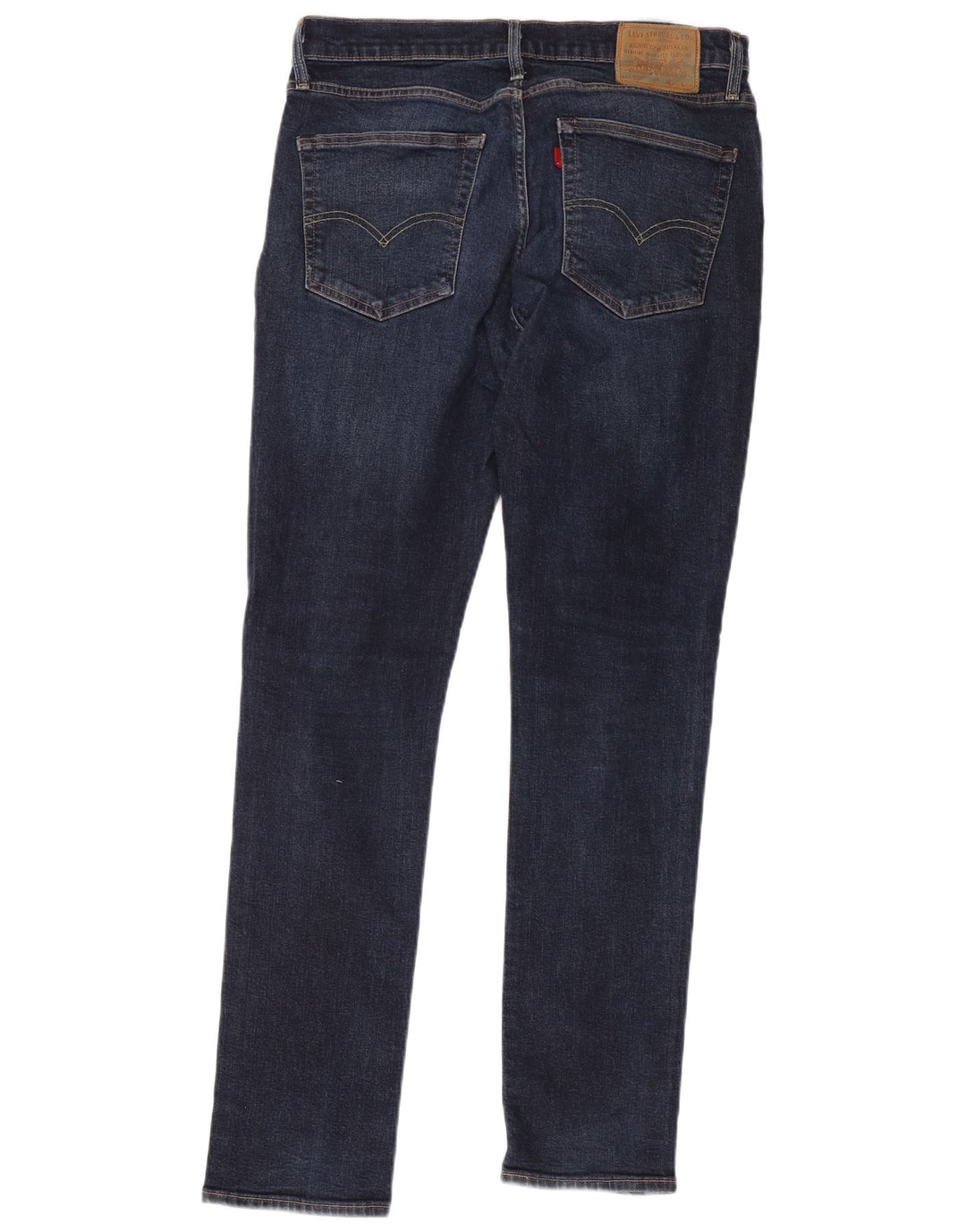 Levi's Mens 511 Slim Jeans W36 L34 Navy Blue Cotton