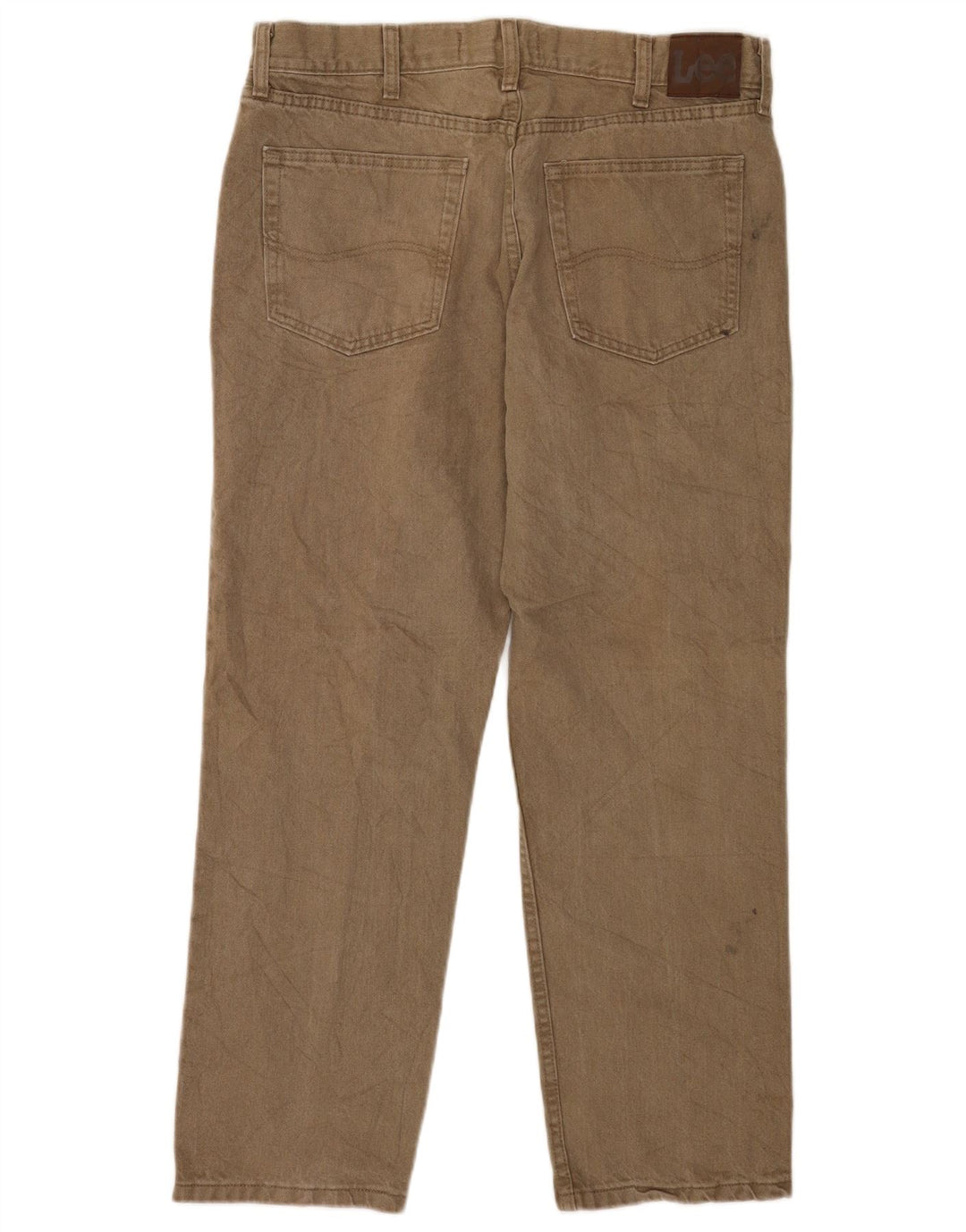Ανδρικό τζιν Lee Regular Fit ίσιο W36 L29 Χακί βαμβακερό