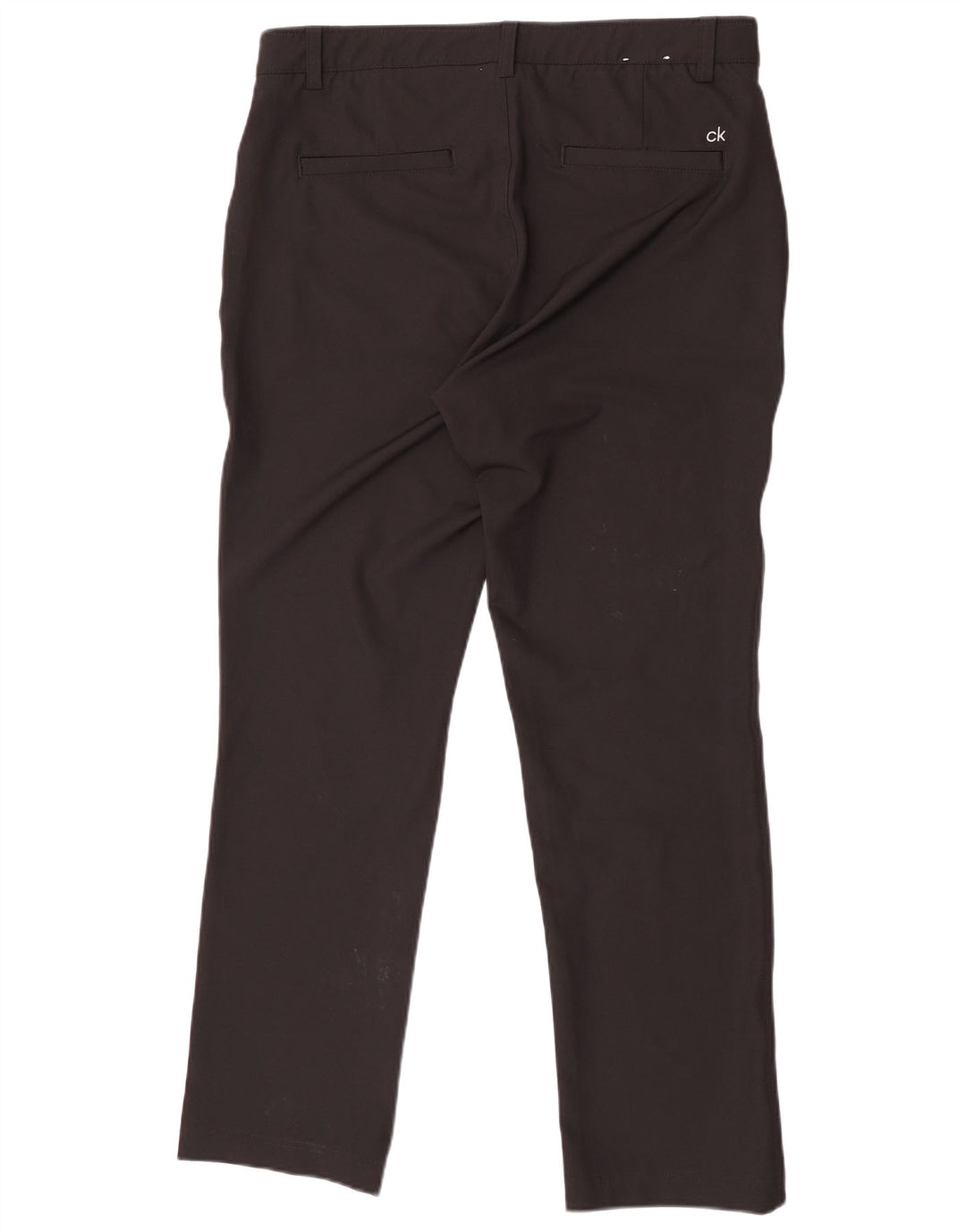 Calvin Klein Ανδρικό ίσιο παντελόνι Chino W34 L31 Μαύρο πολυεστέρα