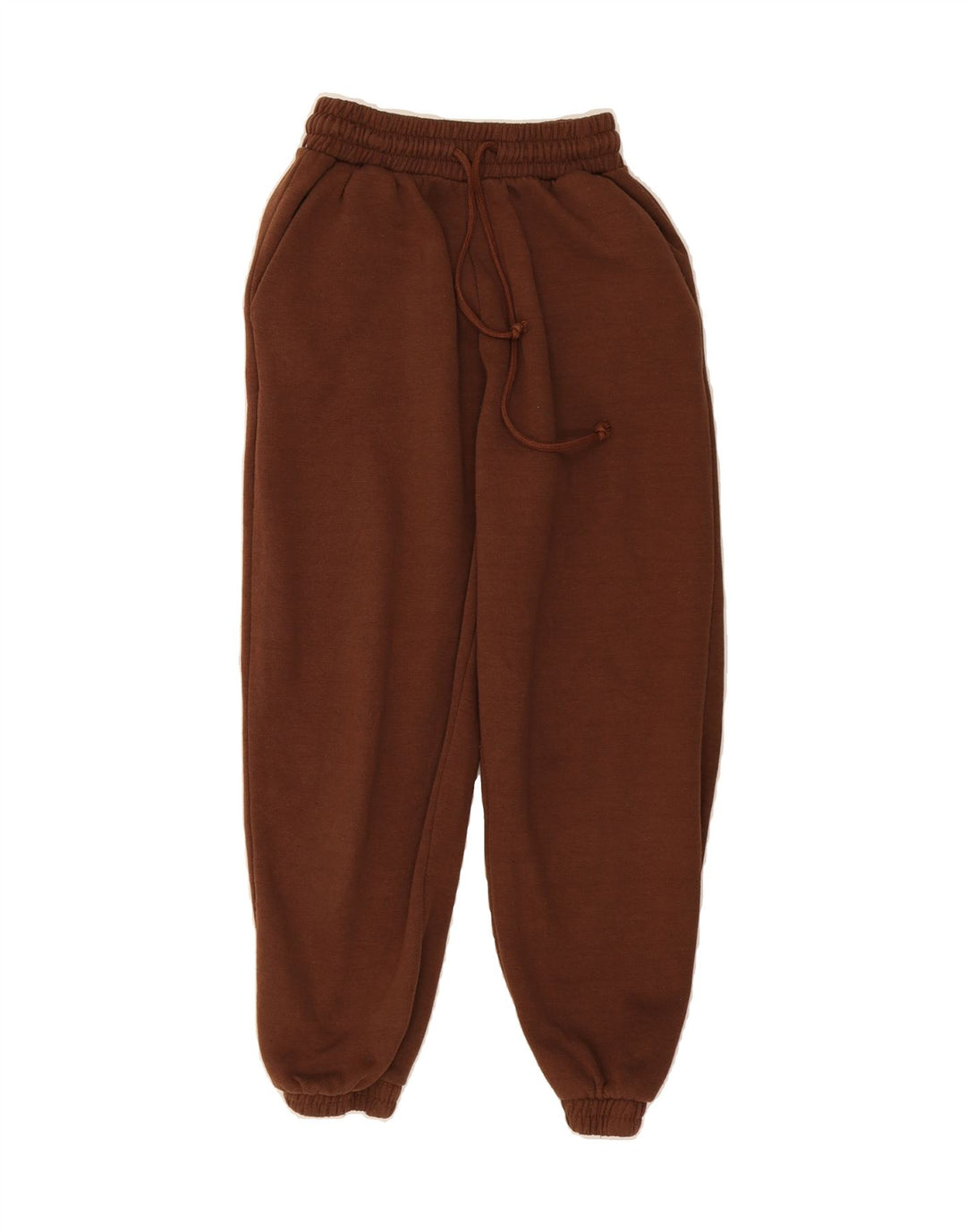 ZARA Womens Tracksuit Trousers Joggers UK 8 Small  Brown Polyester Vintage Zara and Second-Hand Zara from Messina Hembry 