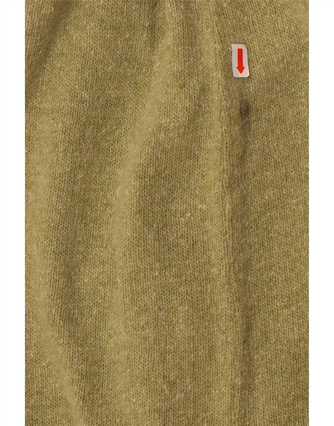 Vintage Γυναικεία Πλεκτή Μίντι Φούστα Μεσαία W28 Πράσινο μαλλί