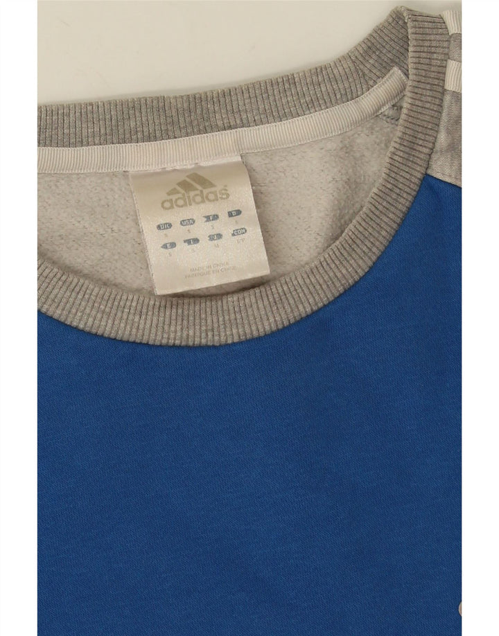 Ανδρικό φούτερ Adidas Jumper Small Grey Colourblock Βαμβακερό