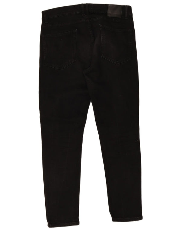 Zara Ανδρικό Slim Jeans EU 46 XL W36 L30 Μαύρο