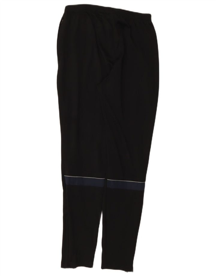 Ανδρικές φόρμες Nike Dri Fit Παντελόνια μεσαίου μαύρου χρώματος πολυεστέρας