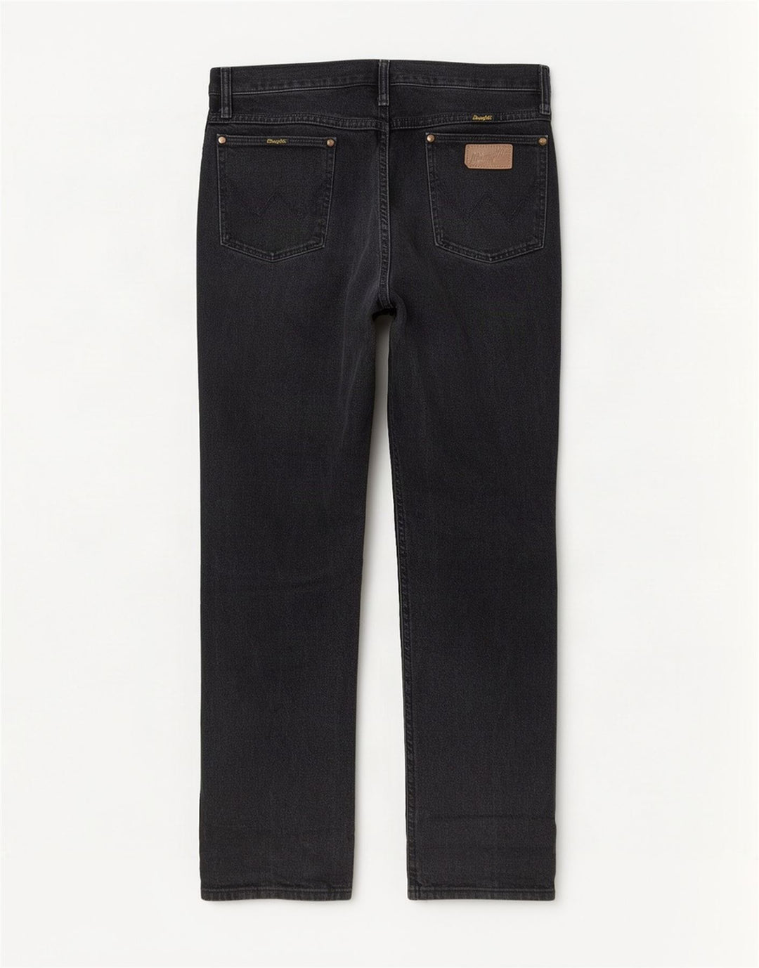 Ανδρικό τζιν Wrangler ίσιο W33 L32 Γκρι βαμβακερό