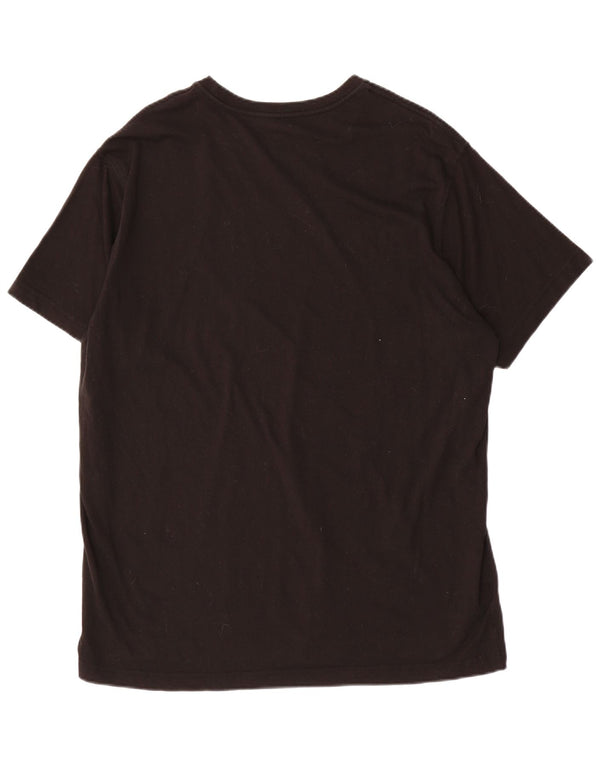 Eddie Bauer Ανδρικό T-Shirt Top XL Μαύρο βαμβακερό