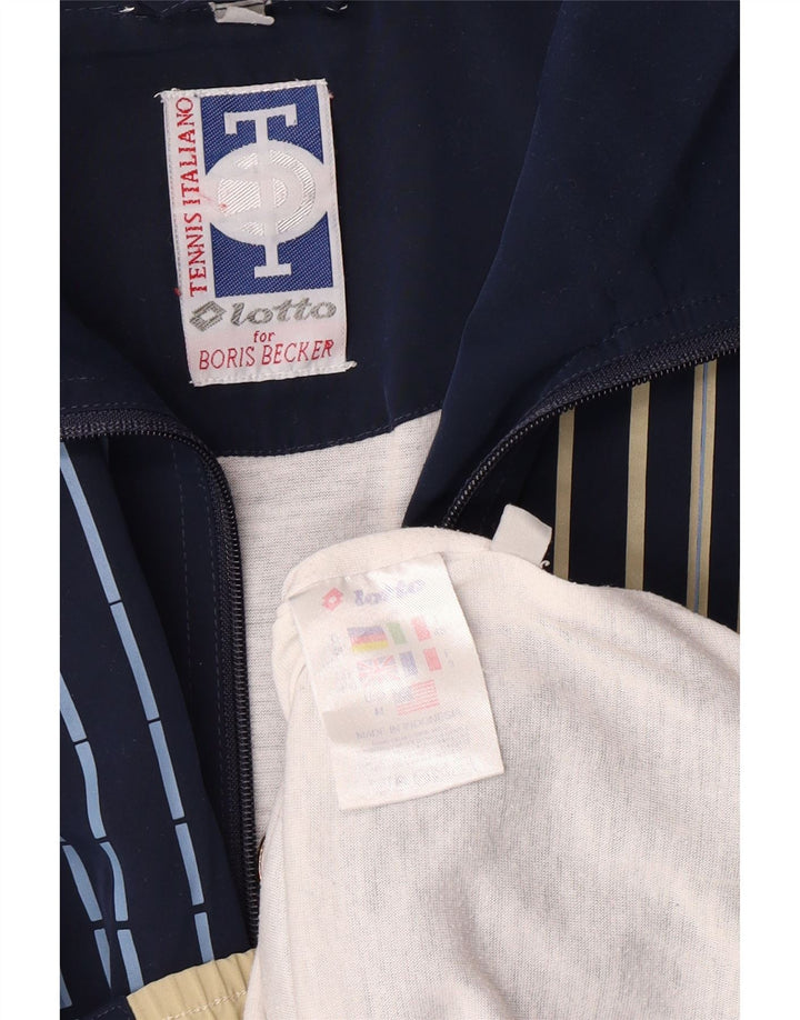 Ανδρική φόρμα Lotto Top Jacket UK 38/40 Medium Navy Blue Polyester