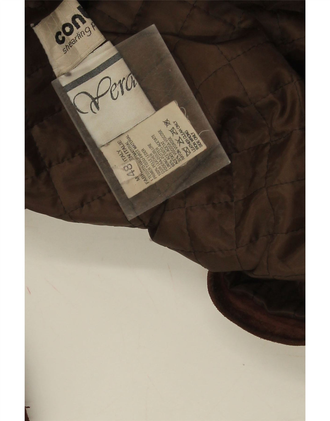 Γυναικείο Σουέντ Πανωφόρι Conbipel IT 48 XL Καφέ Δερμάτινο