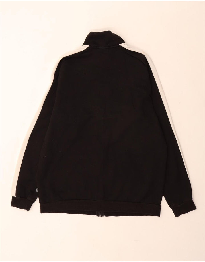 Ανδρική φόρμα PUMA Μπουφάν μεσαίου μαύρου χρώματος βαμβακερό