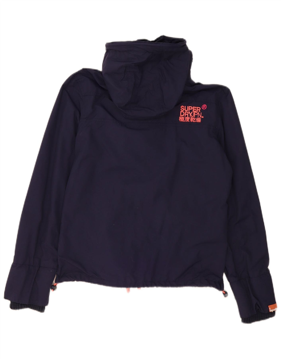 Superdry Γυναικείο Windcheater Windbreaker Jacket UK 14 Medium Navy Blue