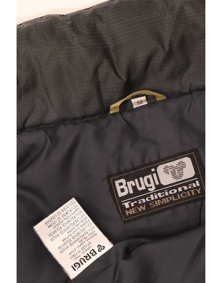 Brugi Ανδρικό padded Gilet IT 54 2XL Yellow Polyamide