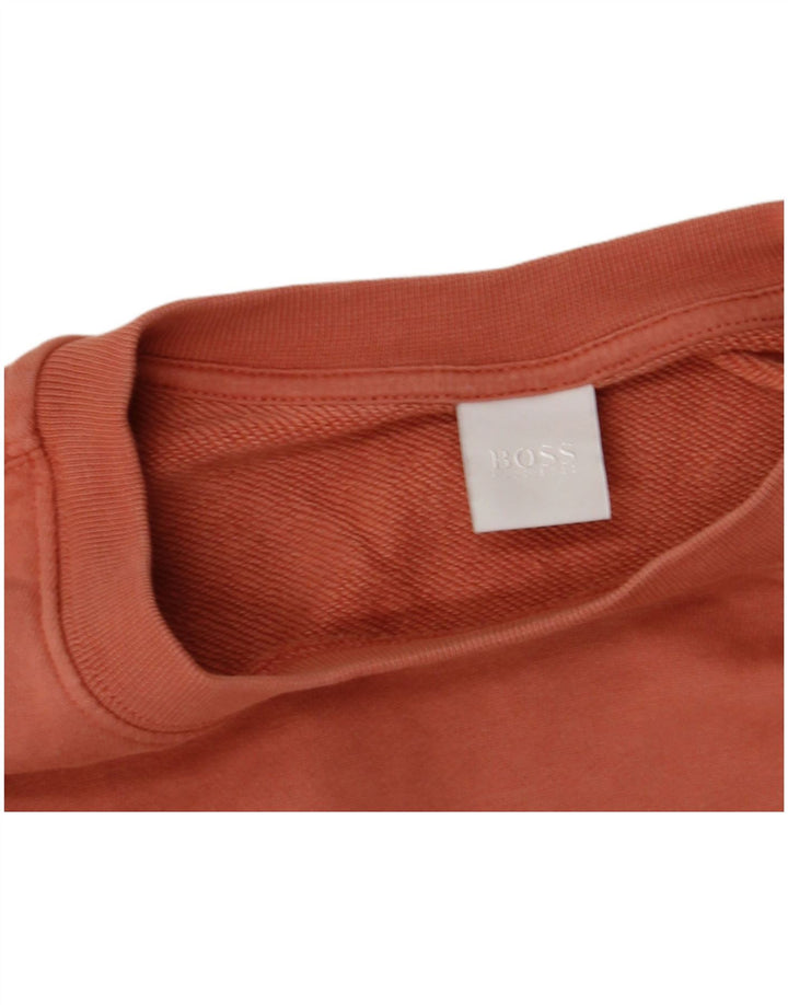 Γυναικείο γραφικό φούτερ Hugo Boss Jumper UK 12 Medium Orange