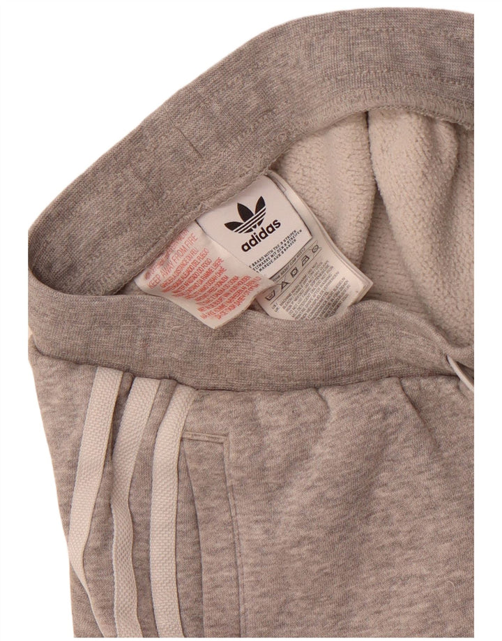 Adidas Boys αθλητικό σορτς 8-9 ετών γκρι βαμβακερό