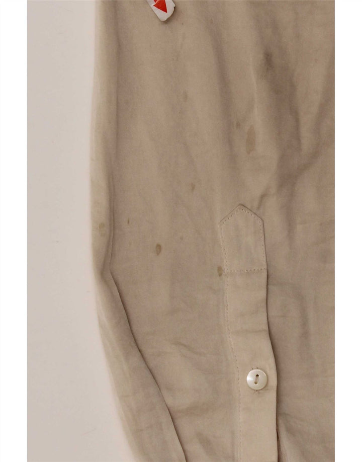 Γυναικείο πουκάμισο Jigsaw UK 12 Medium Beige Polyester