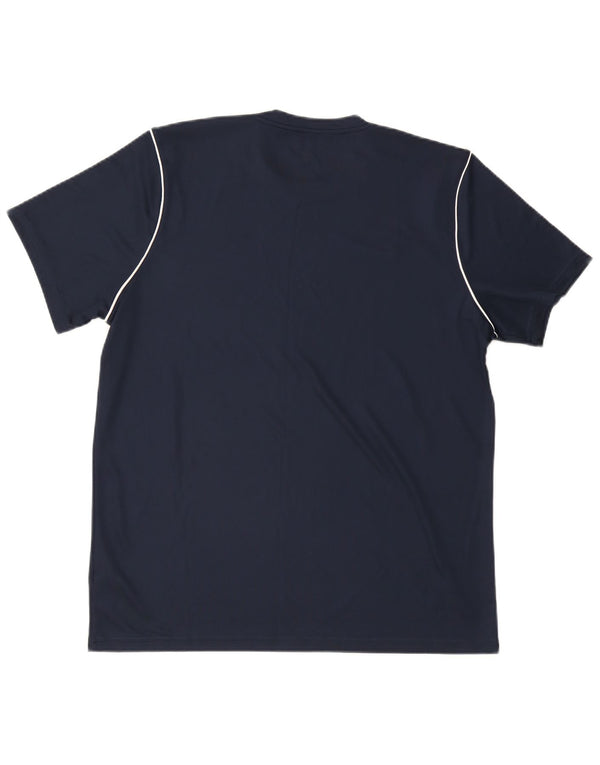 Ανδρικό T-shirt Nike Dri Fit Slim Fit Top XL Navy Blue Polyester