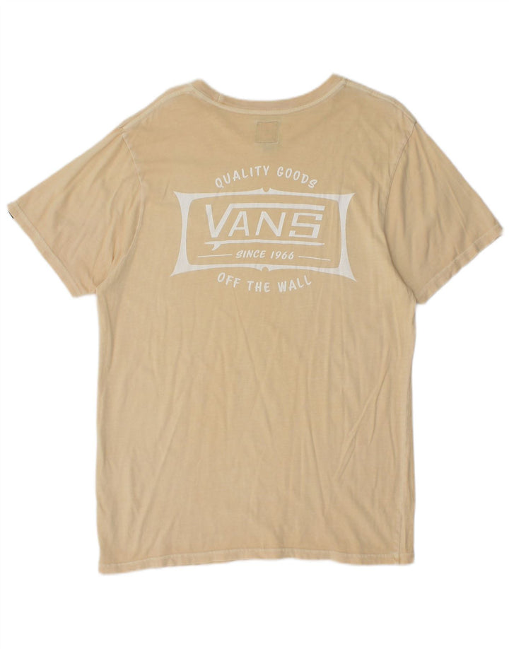 Ανδρικό γραφικό T-Shirt Vans Top Medium Beige