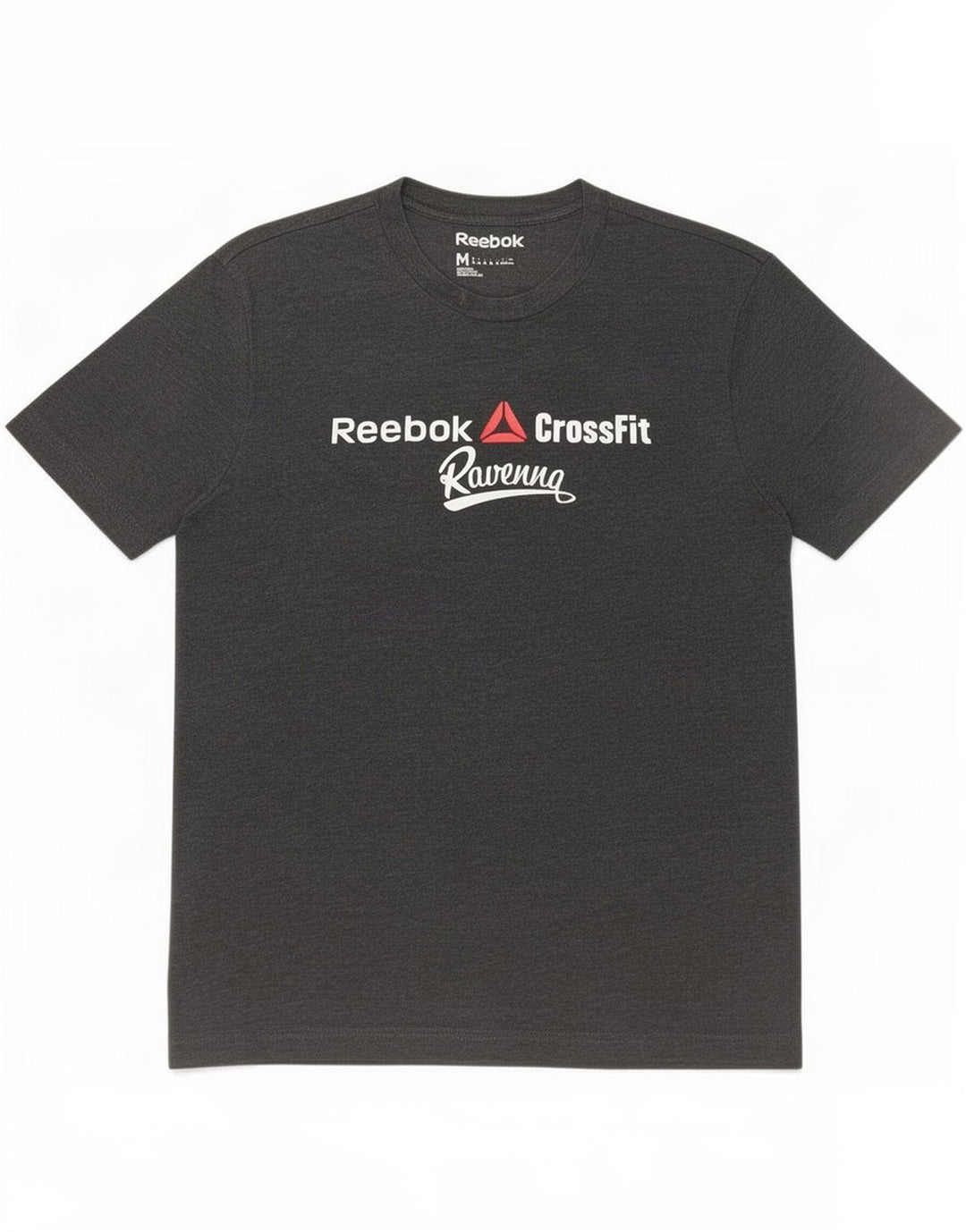 Ανδρικό γραφικό T-Shirt Reebok Top Μεσαίο γκρι βαμβακερό