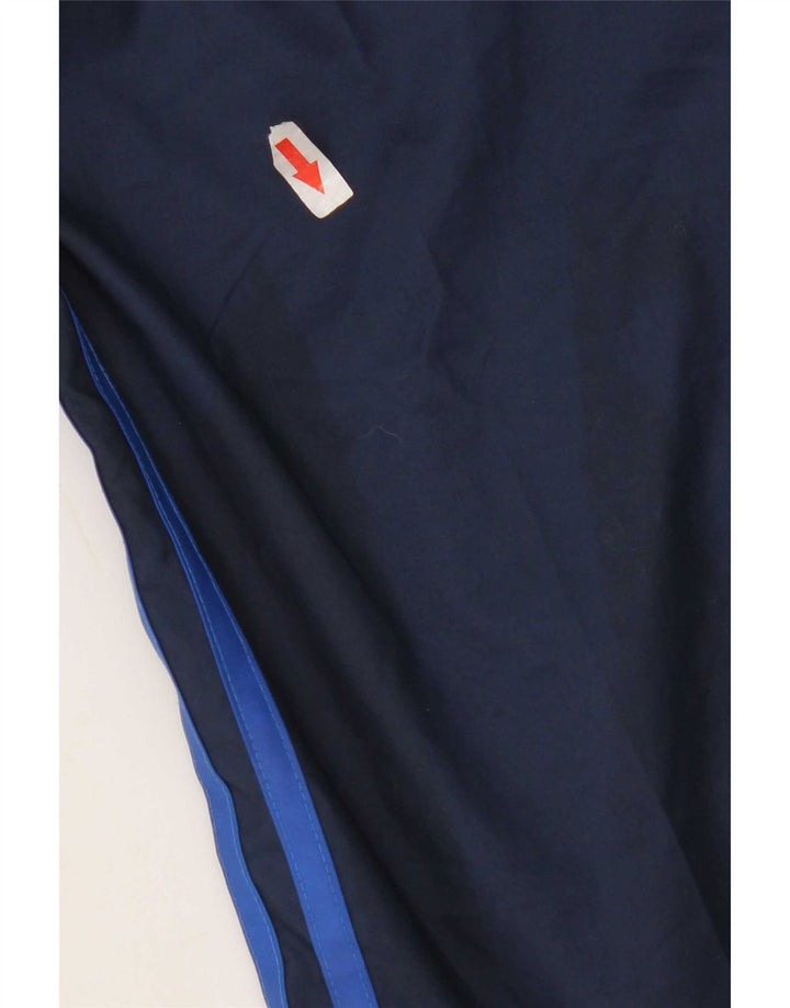Ανδρική αθλητική φόρμα Adidas με γραφική κουκούλα Top Jacket Medium Navy Blue Polyester