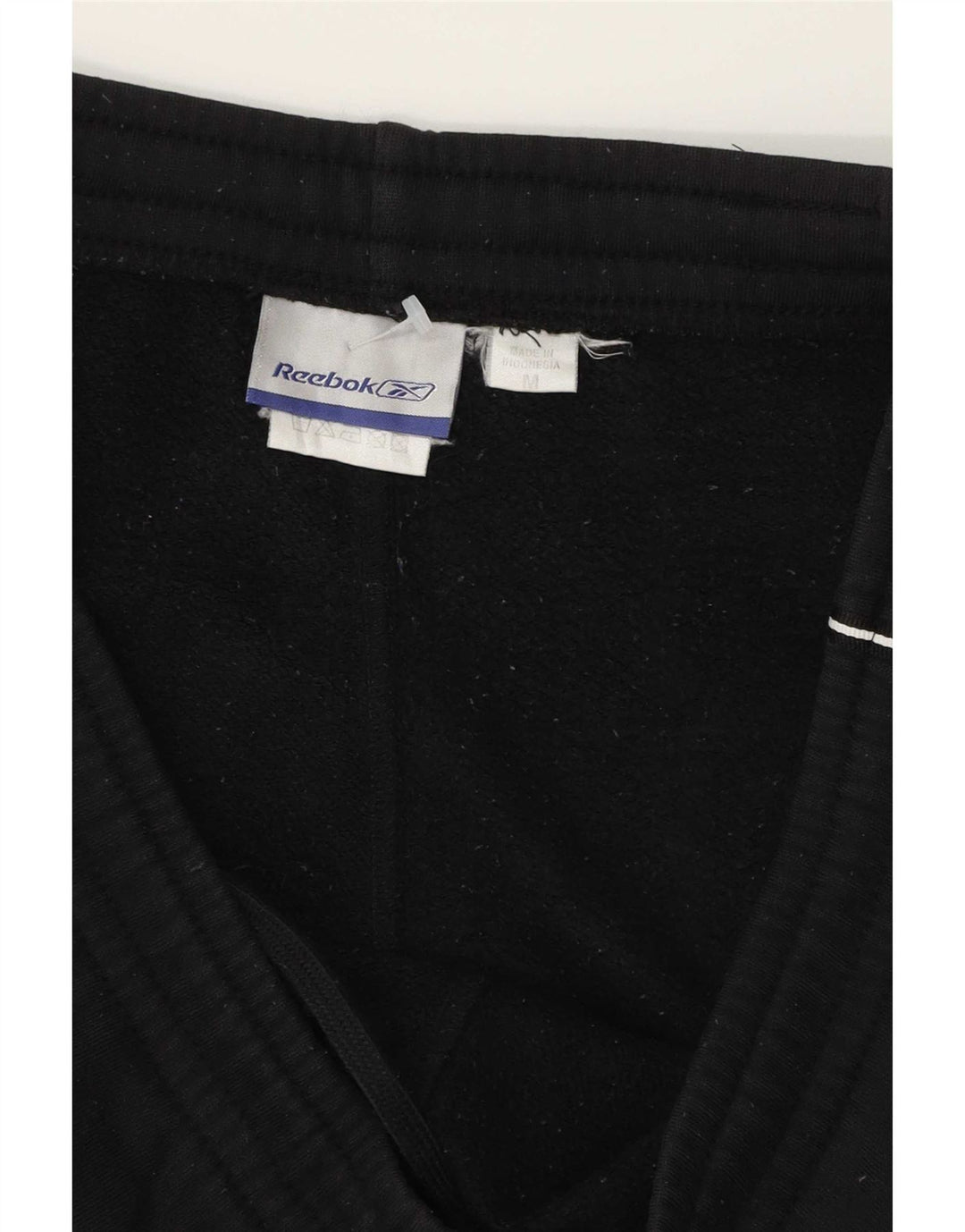 Ανδρική φόρμα Reebok Παντελόνι μεσαίο μαύρο βαμβακερό
