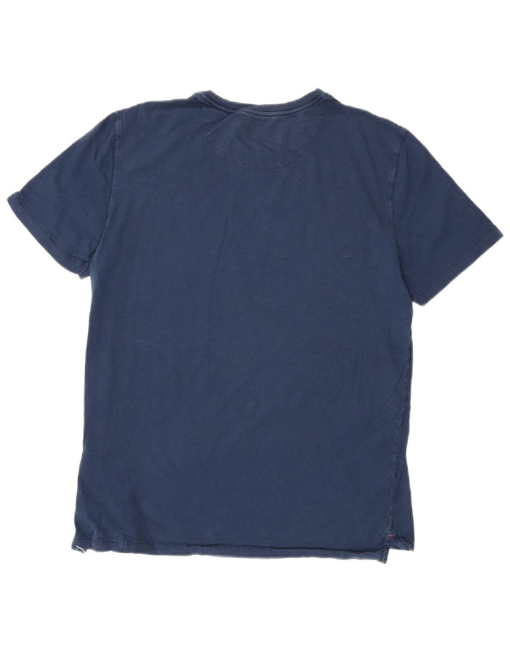 Ανδρικό T-Shirt White Stuff Τοπ μεσαίο μπλε ναυτικό βαμβακερό