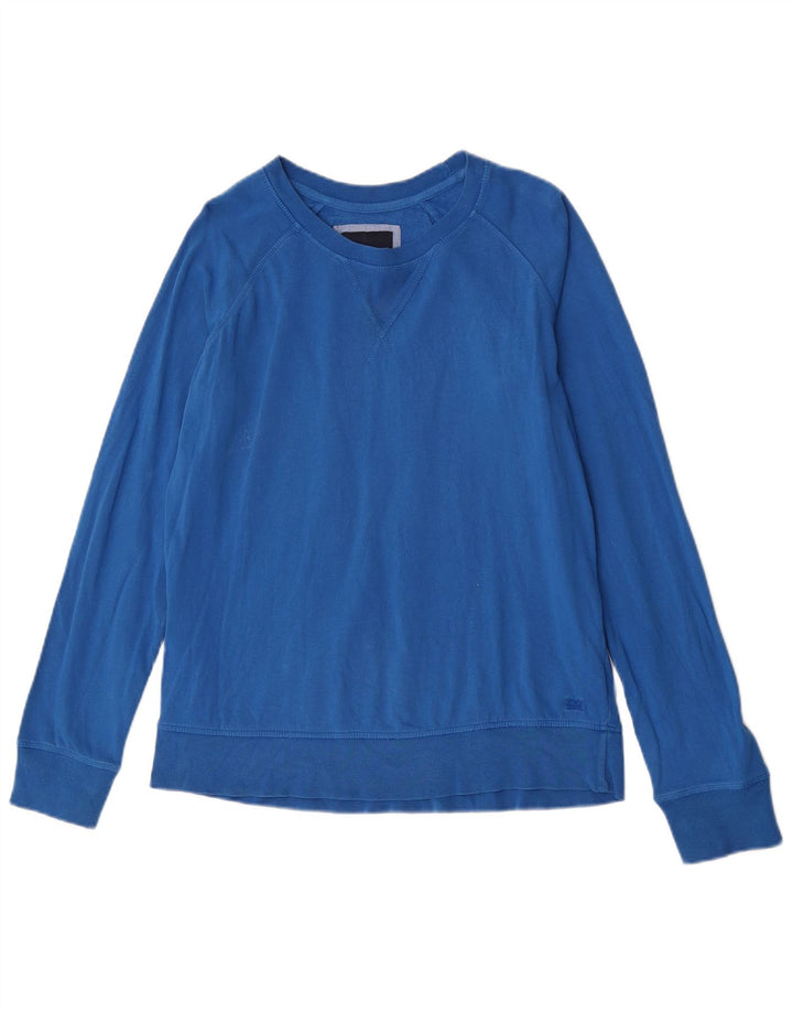 Crew Clothing Γυναικεία φούτερ Jumper UK 12 Medium Blue Cotton