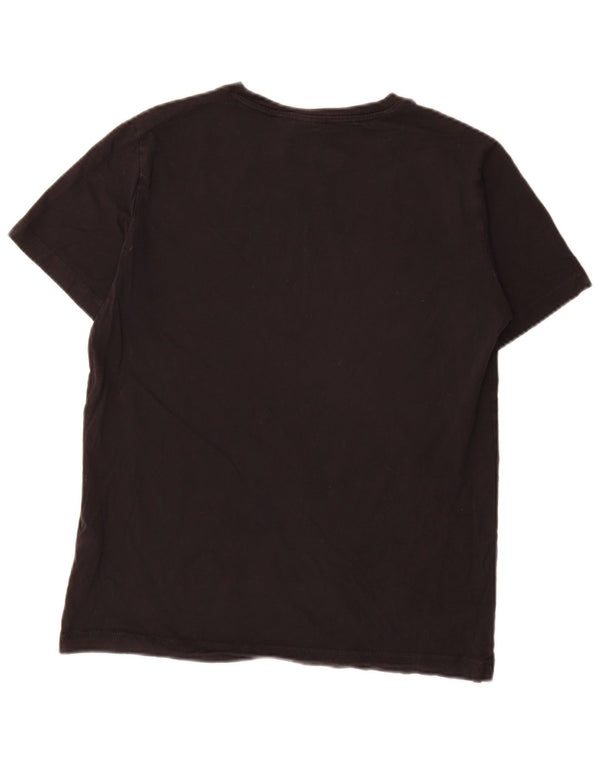 Champion Γυναικείο T-Shirt Top UK 18 XL Μαύρο βαμβακερό
