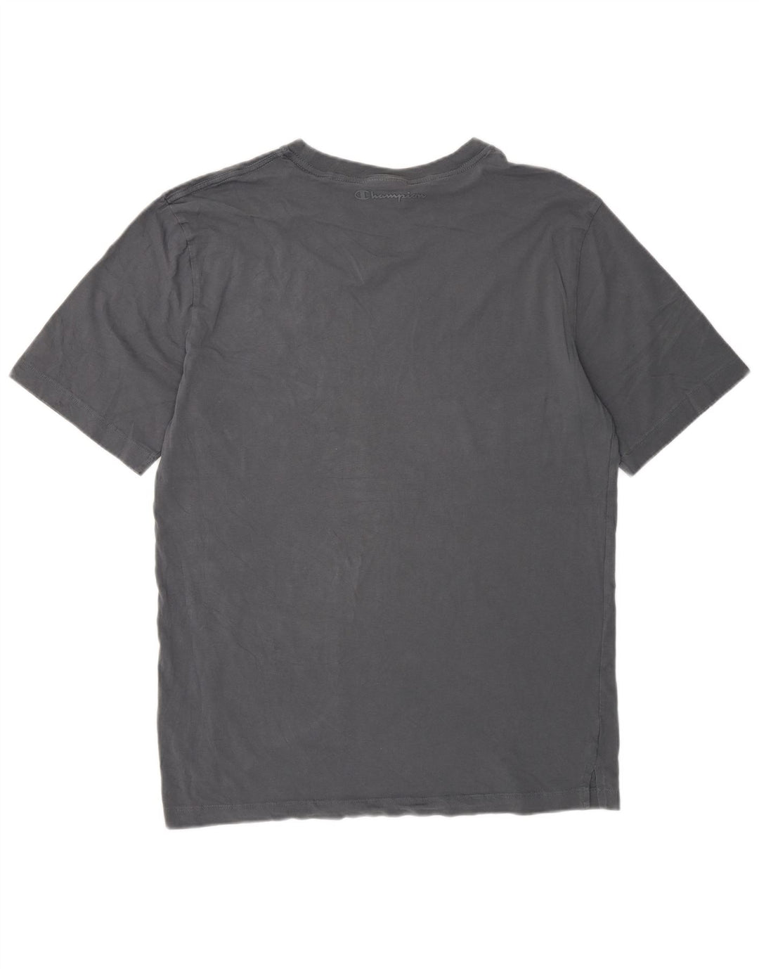 Champion Ανδρικό T-Shirt κανονικό μπλουζάκι, μεγάλο γκρι βαμβακερό
