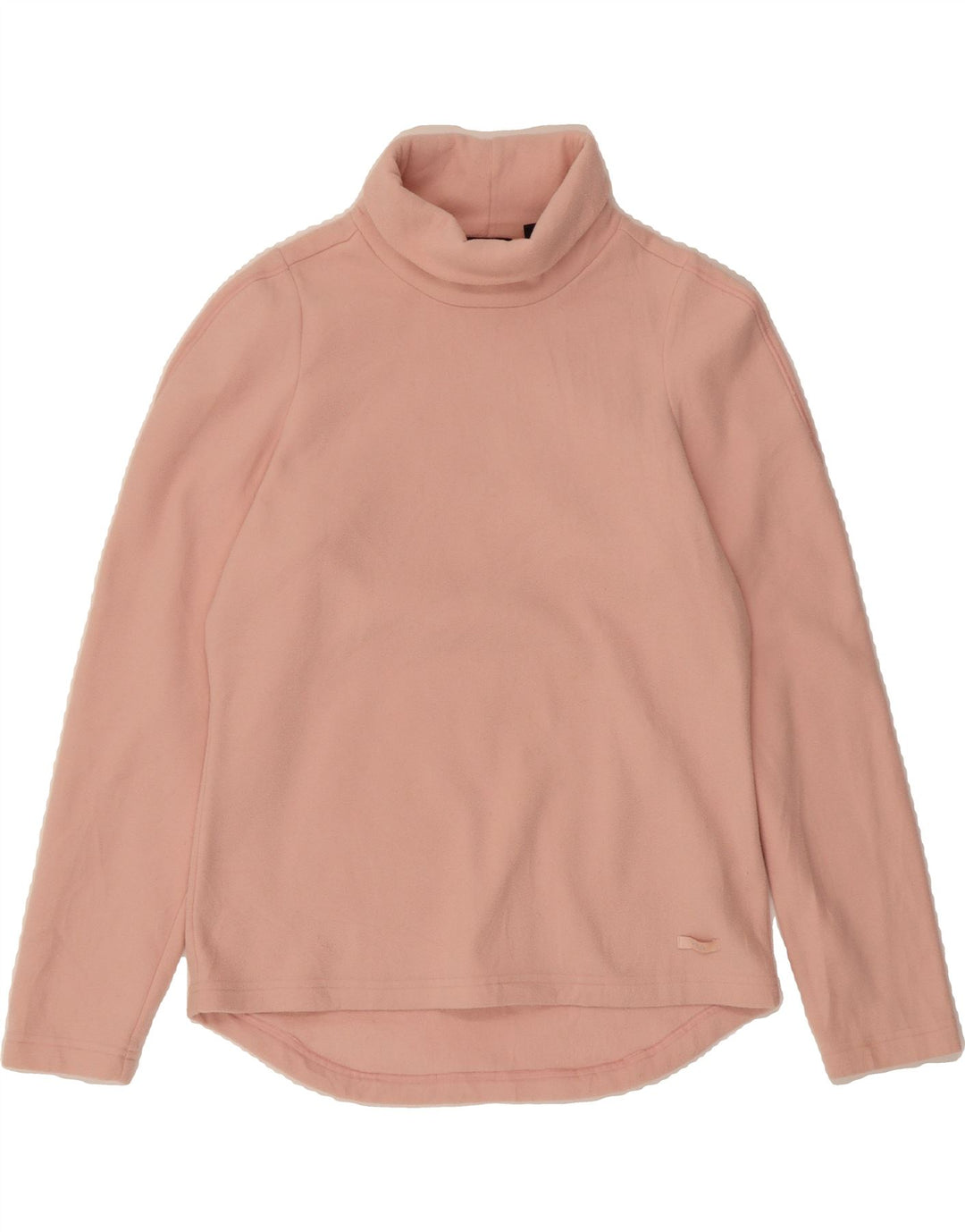 FILA Womens Roll Neck Fleece Jumper UK 14 Large Pink Polyester Vintage Fila and Second-Hand Fila from Messina Hembry 