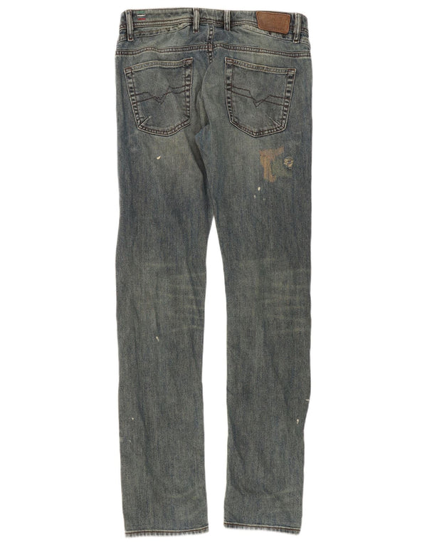 Diesel γυναικεία Shioner Distressed Slim Skinny Jeans W30 L32 Blue Cotton