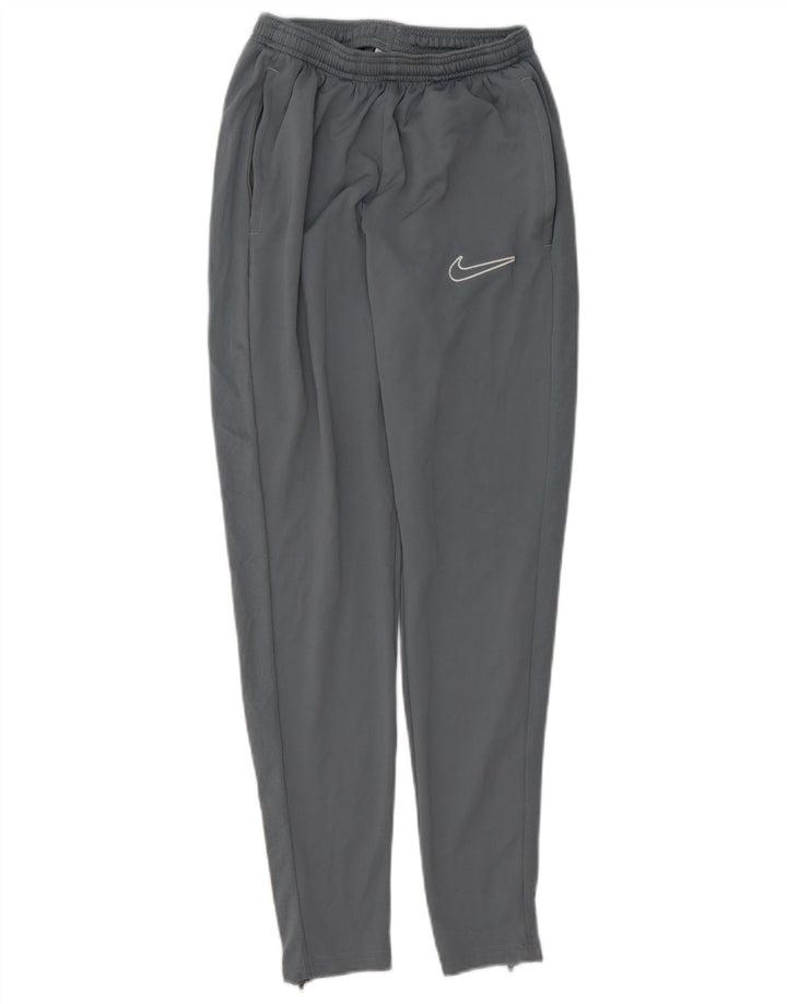 Ανδρικό παντελόνι γυμναστικής Nike Dri Fit Μικρό γκρι πολυεστέρα