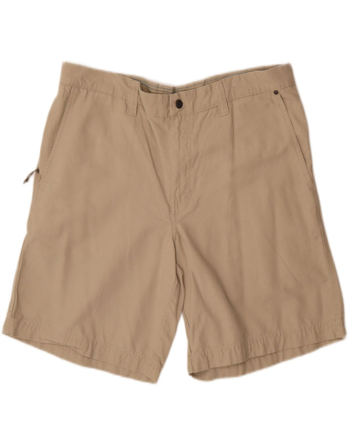 COLUMBIA Ανδρικό σορτς Cargo W38 XL Μπεζ βαμβακερό