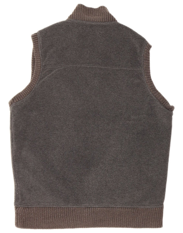 JAMES PRINGLE Ανδρικό Fleece Gilet UK 38 Medium Grey Polyester