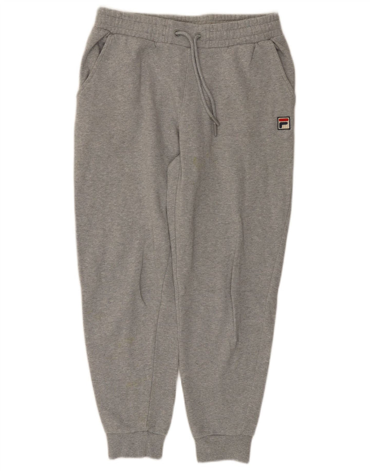 Γυναικεία φόρμα FILA Παντελόνι Joggers UK 10 Small Grey Cotton