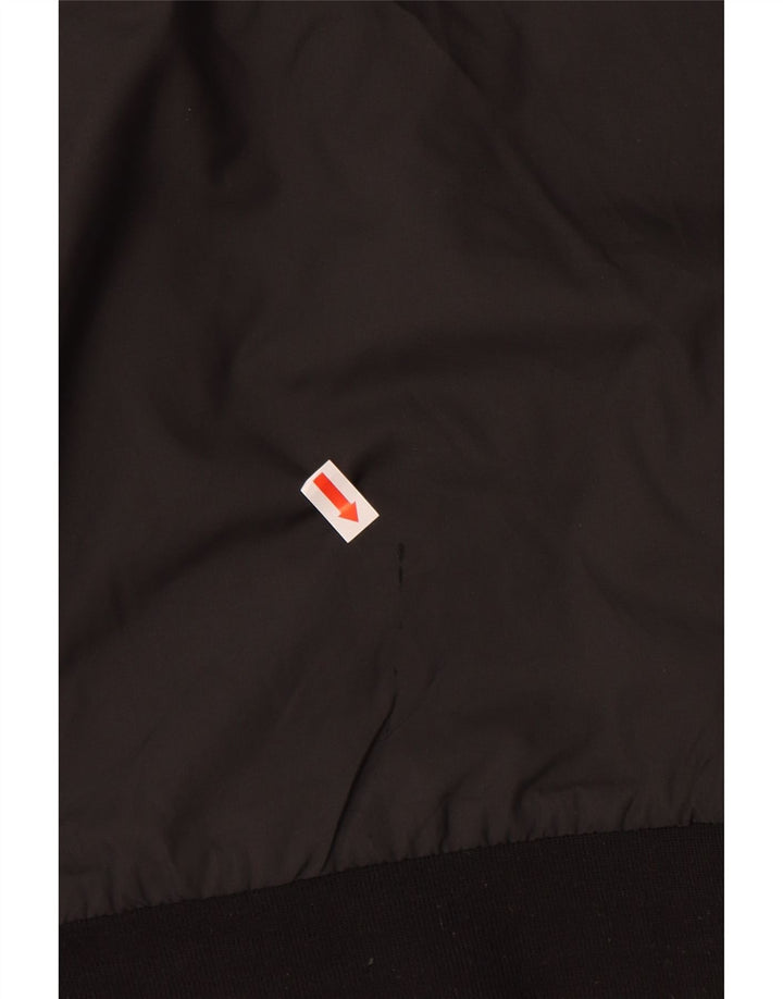 Μπουφάν βροχής NIKE Boys Hooded 13-14 Years XL Μαύρος Πολυεστέρας