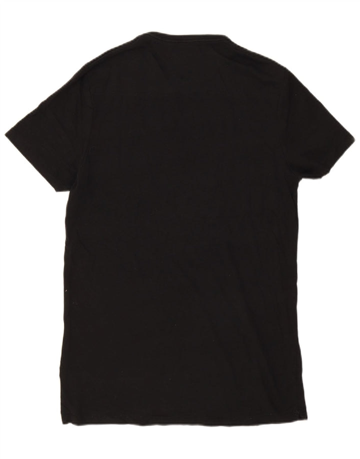 Ανδρικό T-Shirt French Connection Top Μεσαίο μαύρο βαμβακερό