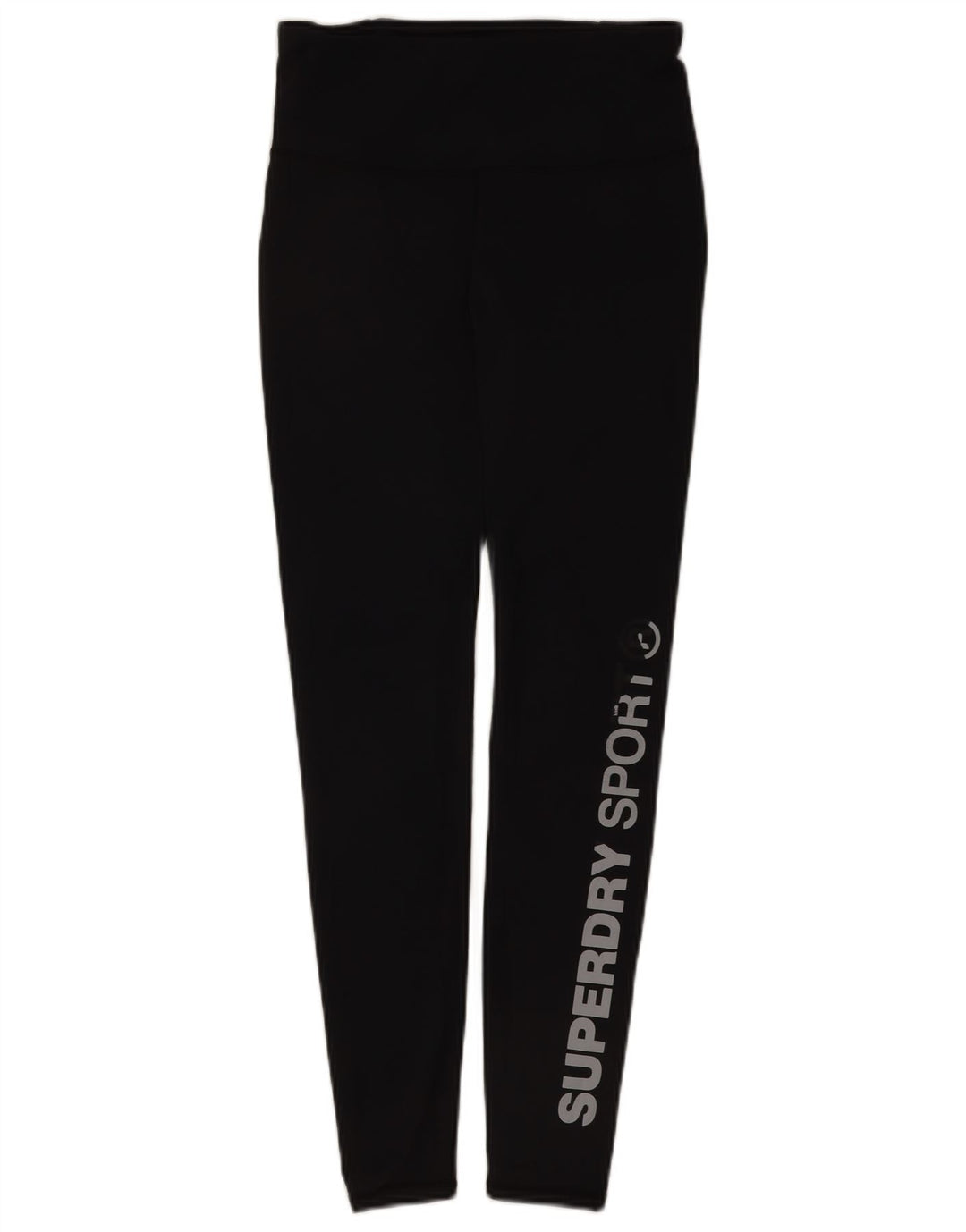 Γυναικεία γραφικά κολάν Superdry UK 10 Small Black Polyester