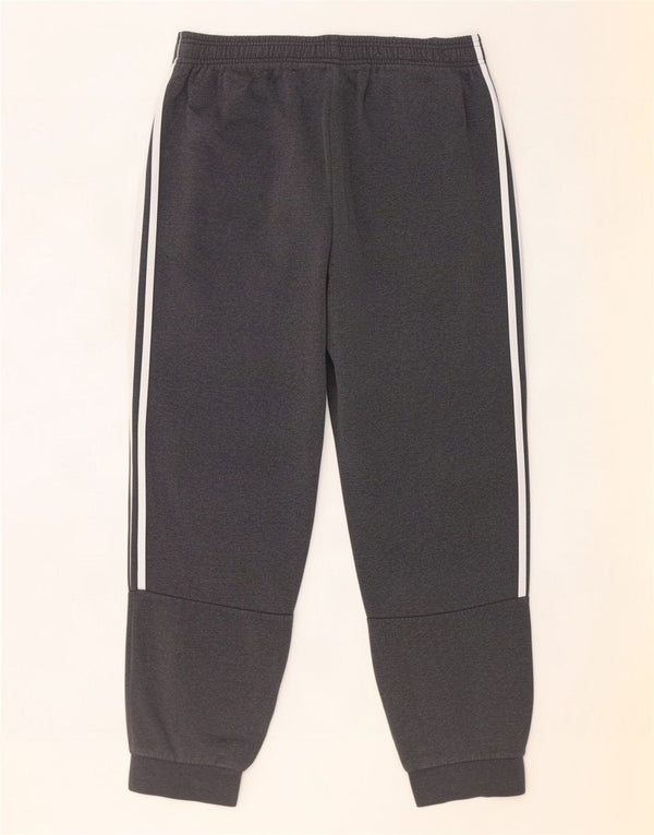 Adidas Mens Tracksuit Trousers Joggers Large Grey Cotton