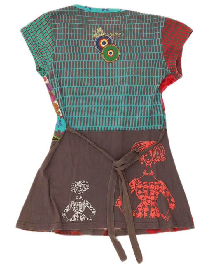 Desigual Γυναικείο Τοπ UK 12 Medium πολύχρωμο Floral