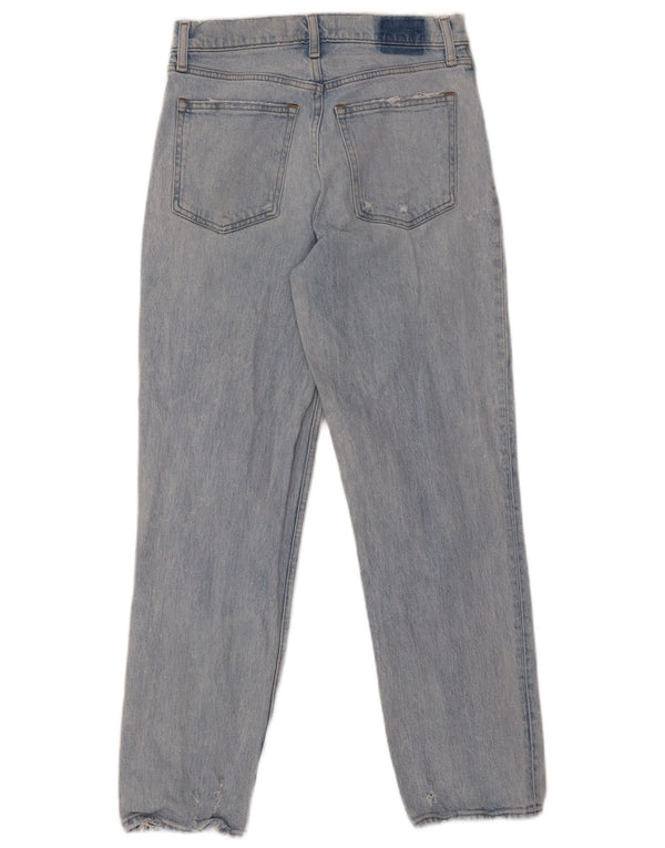 ABERCROMBIE & FITCH Γυναικείο ίσιο τζιν US 6 Medium W28 L27 Blue