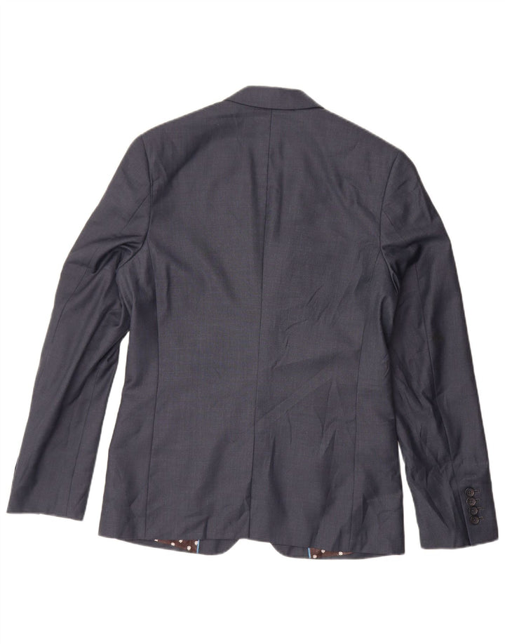 Penguin Ανδρικό σακάκι με 2 κουμπιά UK 36 Small Navy Blue Polyester