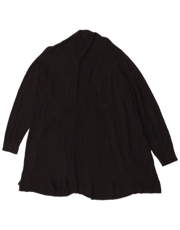 Marks & Spencer Γυναικείο πουλόβερ Longline Cardigan UK 18 XL Μαύρη βισκόζη