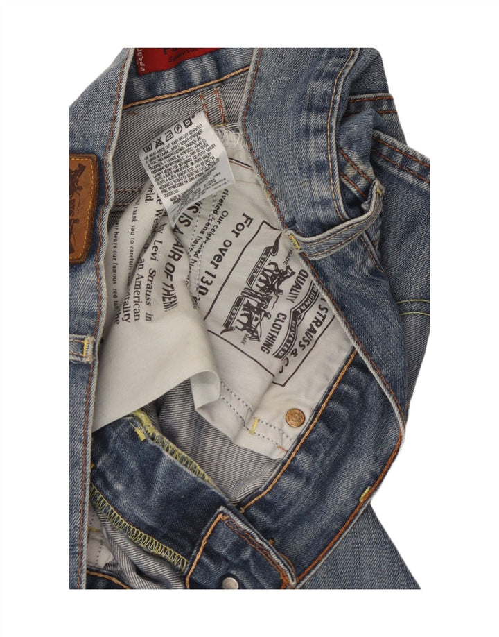 Γυναικείο τζιν ίσιο Levi's W31 L34 Μπλε βαμβακερό