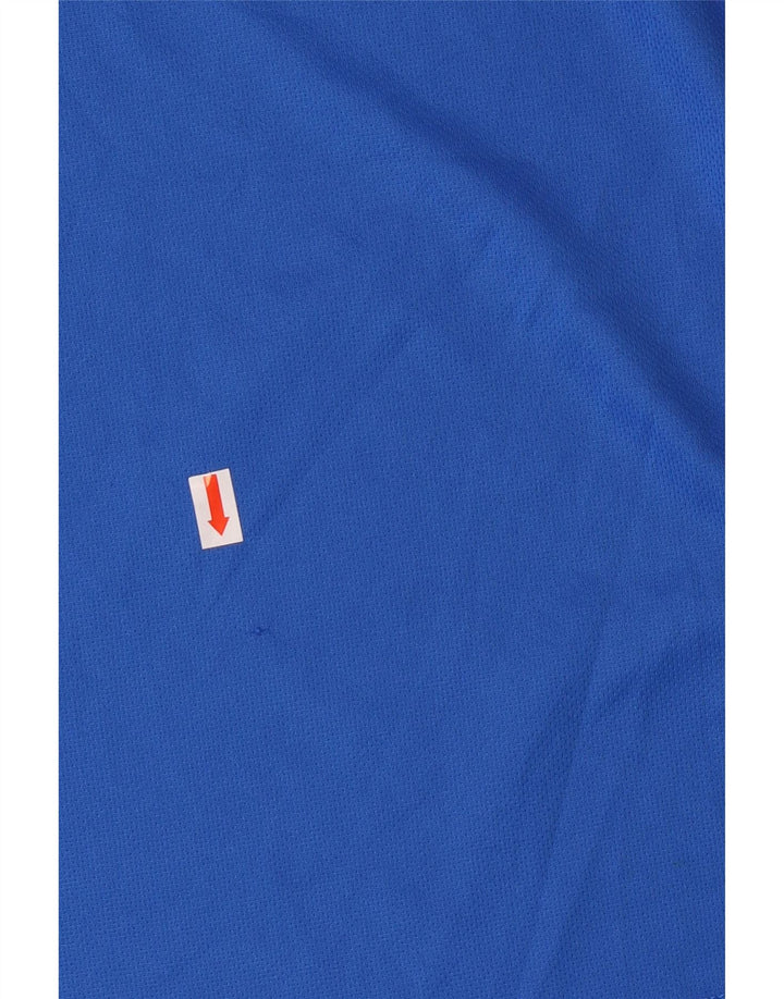 Adidas Γυναικείο T-Shirt Climalite Top UK 12/14 Medium Blue Polyester