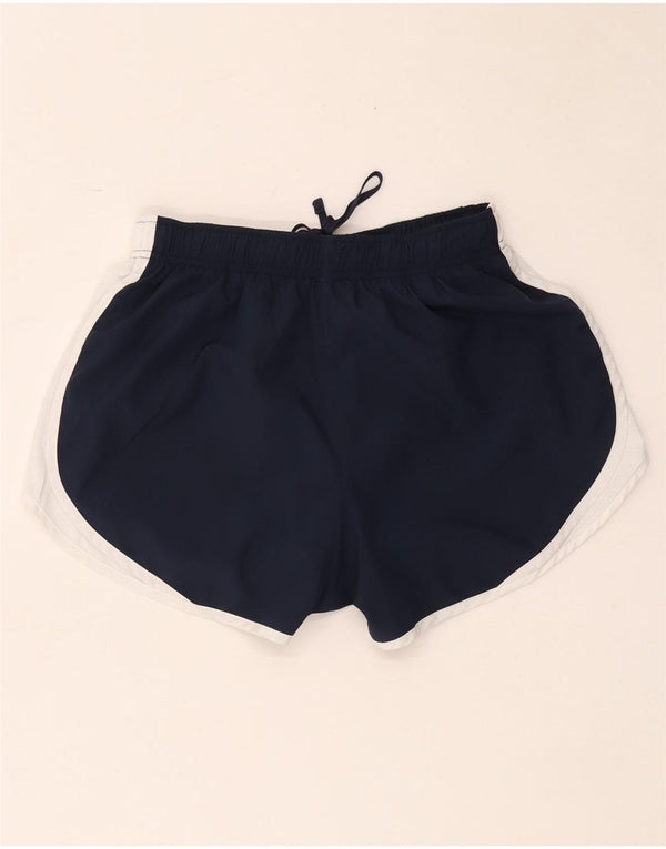 Γυναικείο αθλητικό σορτς Nike Dri Fit UK 10 Small Navy Blue Colourblock