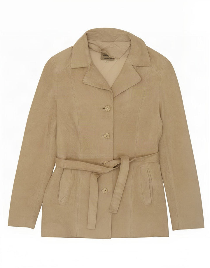 Conbipel Γυναικείο Suede Jacket IT 46 Large Beige Leather