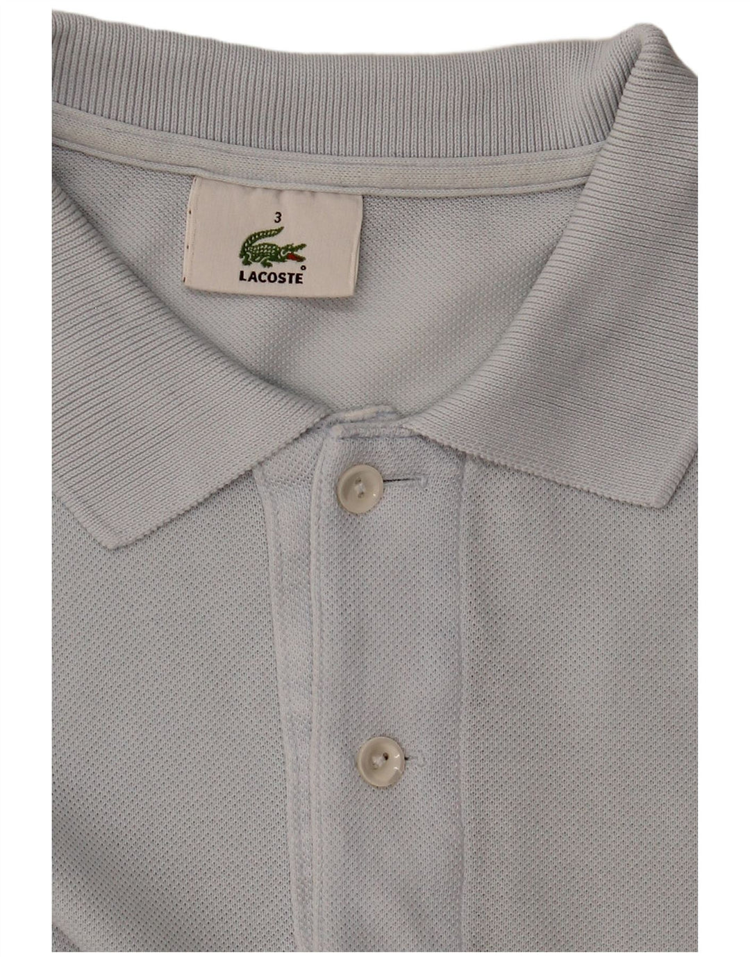 Ανδρικό μπλουζάκι πόλο Lacoste, μέγεθος 3, μικρό μπλε