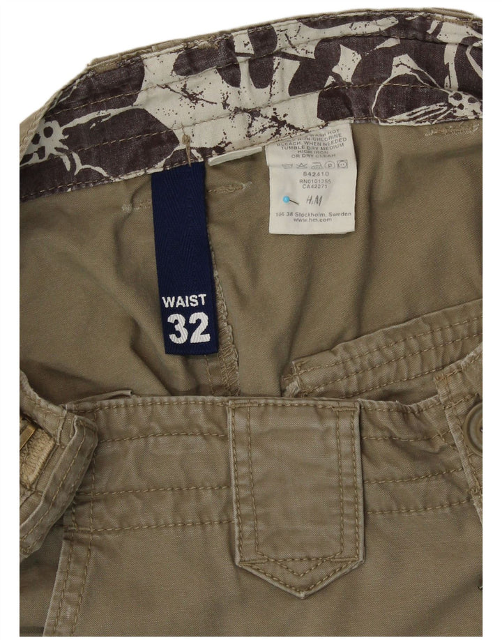 Ανδρικό σορτς Cargo H&M W32 Medium Khaki